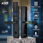 Purchase Aziot Essence Digital Fingerprint Door Lock – Excessive-Safety Digital Keyless Entry with Fingerprint, Passcode, RFID, and Handbook Key Entry - Finest Worth India | AskMeFlash - Image 2