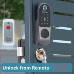 Purchase LAVNA LE50 Digital Door Lock | 6 Manner Unlock | Fingerprint, Cell App, OTP, PIN, RFID Card and Handbook Key Entry for Wood/Steel Doorways - Greatest Worth India | AskMeFlash - Image 2