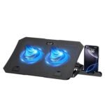 Purchase CLAW Air Professional C39 Laptop computer Cooling Pad with Twin 125mm Followers (1000 RPM), Cellular Stand, Anti-Slip Baffle, 5 Peak Ranges, 2 USB 2.0 Ports, Helps As much as 17-Inch Laptops – Black – Greatest Value India | AskMeFlash
