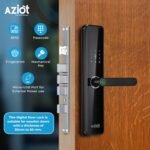 Purchase Aziot Essence Digital Fingerprint Door Lock – Excessive-Safety Digital Keyless Entry with Fingerprint, Passcode, RFID, and Handbook Key Entry - Finest Worth India | AskMeFlash - Image 5