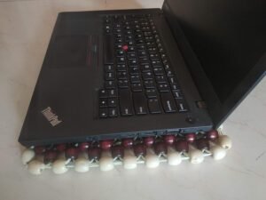 Purchase Q1 Beads Picket Beads Transportable Laptop computer Cooling pad for All Model's Laptop computer, Rectangular 40 x 25 cm (Normal, Golden Brown) - Finest Worth India | AskMeFlash - Image 5