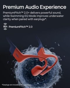 Purchase SHOKZ OpenSwim Professional Bone Conduction Sports activities Headphones, IP68 Waterproof Open-Ear Wi-fi Earphones with Bluetooth 5.4, 32GB of MP3 Storage, Noise Cancelling Mics, 9h Playtime for Working, Swimming-Pink - Greatest Worth India | AskMeFlash - Image 7