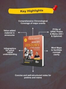 Purchase Disha Trendy Historical past of India Simplified by Avadh Ojha for UPSC & State PSC Civil Providers Exams | 4 colour Guide Powered with Infographics, Mindmaps, Photos & Tables | Consists of Submit Unbiased India - Finest Value India | AskMeFlash - Image 4