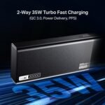 Purchase Boat Energyshroom PB435 20000 mAh 35W Tremendous Quick Charging Energy Financial institution, Sensible 12 Layer Safety (4X Output Ports, Helps Android, iPhone, Tablets, Earbuds, and many others.) (Onyx Black) - Finest Worth India | AskMeFlash - Image 3