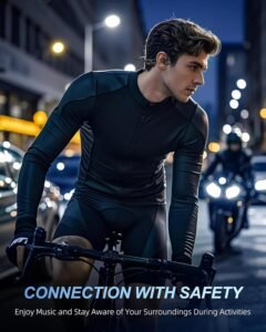 Purchase Bone Conduction Headphones, IPX8 Waterproof Swimming Headphones for Swimmer, Runners, Exerciser, Cyclists, Light-weight Open Ear Headphones, Wi-fi Bluetooth 5.3 with Constructed-in 32GB MP3 Participant - Finest Value India | AskMeFlash - Image 2