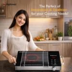 Purchase DIGISMART Induction Cooktop Emerald 2200W | 7 Preset Menus | Digital Contact Management | Infrared Glass Prime | Auto-Off Security | Pan Sensor | Power Environment friendly Induction Range with Grill Rack - Greatest Value India | AskMeFlash - Image 4