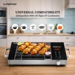Purchase DIGISMART Induction Cooktop Emerald 2200W | 7 Preset Menus | Digital Contact Management | Infrared Glass Prime | Auto-Off Security | Pan Sensor | Power Environment friendly Induction Range with Grill Rack - Greatest Value India | AskMeFlash - Image 7