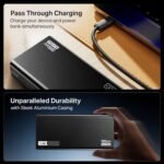 Purchase Boat Energyshroom PB435 20000 mAh 35W Tremendous Quick Charging Energy Financial institution, Sensible 12 Layer Safety (4X Output Ports, Helps Android, iPhone, Tablets, Earbuds, and many others.) (Onyx Black) - Finest Worth India | AskMeFlash - Image 6