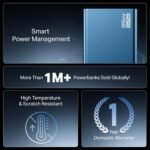 Purchase Boat Energyshroom PB435 20000 mAh 35W Tremendous Quick Charging Energy Financial institution, Sensible 12 Layer Safety (4X Output Ports, Helps Android, iPhone, Tablets, Earbuds, and many others.) (Navy Blue) - Finest Worth India | AskMeFlash - Image 9