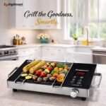 Purchase DIGISMART Induction Cooktop Emerald 2200W | 7 Preset Menus | Digital Contact Management | Infrared Glass Prime | Auto-Off Security | Pan Sensor | Power Environment friendly Induction Range with Grill Rack - Greatest Value India | AskMeFlash - Image 2