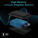 Purchase URBN 20000 mAh Premium Version Nano Energy Financial institution | Two-Approach 22.5W Tremendous Quick Charging | Pocket Measurement| Twin Sort C Energy Supply (PD) Output + 1 USB Output for Fast Cost (Black) USB Sort-C Enter - Finest Value India | AskMeFlash - Image 5
