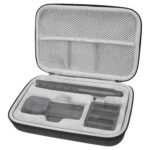 Geekria Motion Digicam Protecting Case Carrying Case, Suitable with Insta360 X5, X4 Motion Digicam, Journey Storage Bag with Cable Storage (Darkish Gray) - Image 2