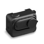 for Insta360 GO 3S, Digital camera Charging Field Silicone Cowl with Lens Cap & Wrist Strap, Anti-Scratch Protecting Case Pores and skin with Motion Strap for Motion Digital camera (Black) - Image 2