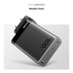 Purchase Noise Newly Launched GaN Charger 100W + Kind-C to Kind-C 100W Braided Cable (1M): 4 Ports (3 USB-C Kind, 1 USB-A), Tremendous Quick Charging Adapter with PD, Helps All iPhones, Android (Black) - Finest Value India | AskMeFlash - Image 8