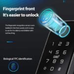 Wolf Guard 5-in-1 Smart Deadbolt Lock – Keyless Fingerprint & Keypad Entry for Front Doors - Image 5