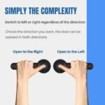 Purchase Stainless Metal L500 Sensible Door Lock | Bluetooth & Fingerprint Unlock | Scramble Pin Code | Mechanical Key | Lengthy Battery Life | Reverse Lock Perform | Open Mode Free Entry | Black - Finest Worth India | AskMeFlash - Image 5