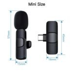 2-in-1 Wireless Lavalier Microphone (K8) – Plug & Play Clip-On Mic with Receiver for iPhone & Android - Image 4