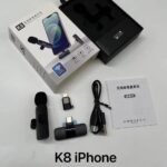 2-in-1 Wireless Lavalier Microphone (K8) – Plug & Play Clip-On Mic with Receiver for iPhone & Android - Image 5