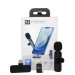 Purchase Wi-fi Microphone 2-in-1 Lavalier Mic with Receiver for iPhone/Android Sort-C Plug & Play Clip-On Mini Microphone for YouTube Vlogging, Zoom, On-line Instructing (K8-Mic) – Finest Worth India | AskMeFlash