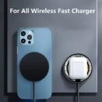 SooPii Ultra-Slim 2-in-1 Magnetic Wireless Charger – 20W Qi Pad with USB-C & USB-A - Image 4