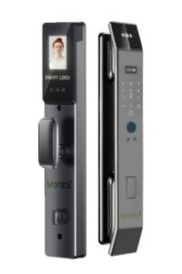 Purchase Good Door Lock with Fingerprint, Face Recognition, Digital Keypad, RFID Card Reader, A number of Entry Modes, Black – Finest Value India | AskMeFlash
