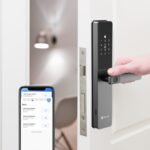 Purchase EZVIZ by Hikvision|Sensible Fingerprint Door Lock|Keyless Entry|Realtime Cellular Alerts|Baby Security Lock|BuiltIn DoorBell|Waterproof Design|Helps Emergency PowerSupply|DL05, Black - Greatest Value India | AskMeFlash - Image 4