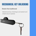 Purchase Stainless Metal L500 Sensible Door Lock | Bluetooth & Fingerprint Unlock | Scramble Pin Code | Mechanical Key | Lengthy Battery Life | Reverse Lock Perform | Open Mode Free Entry | Black - Finest Worth India | AskMeFlash - Image 4