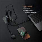 Purchase Noise Newly Launched GaN Charger 100W + Kind-C to Kind-C 100W Braided Cable (1M): 4 Ports (3 USB-C Kind, 1 USB-A), Tremendous Quick Charging Adapter with PD, Helps All iPhones, Android (Black) - Finest Value India | AskMeFlash - Image 2
