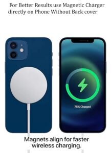 20W Magnetic Wireless Charger – MagSafe USB-C Qi Charging Station for iPhone 12–17 Series - Image 3