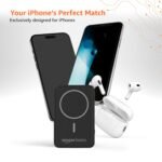 Purchase Amazon Fundamentals 10000mAh 20W Quick Charging Energy Financial institution and 15W Wi-fi Output | Kind C Energy Supply (Enter & Output) Fast Cost| Two Means Quick Cost | Made in India (Black) - Greatest Worth India | AskMeFlash - Image 6