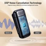 Purchase pTron KWM-2 Sort C Wi-fi Microphone with Charging case w/Noise Cancellation, 48Hrs Battery, 20m Wi-fi Vary, Collar Mic for DSLR/iPhone/Android, Vlog, Streaming/Zoom Assembly (Black) - Greatest Worth India | AskMeFlash - Image 3