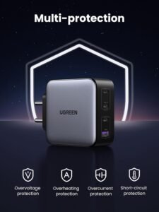 Purchase UGREEN 100W USB C Charger, Nexode 4 Ports GaN Charger Quick Charging Block Compact Energy Adapter Wall Cost India Plug for MacBook Professional, Dell XPS, iPad, iPhone 17 Professional Max/16, Galaxy S25 Extremely, Pixel 10 - Greatest Value India | AskMeFlash - Image 7