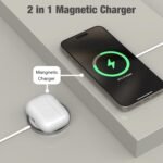 20W Magnetic Wireless Charger – MagSafe USB-C Qi Charging Station for iPhone 12–17 Series - Image 7