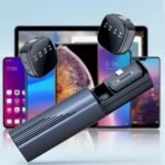 Wireless Lavalier Microphone – Round Magnetic Clip-On Mic for Vlogs & Live Streaming - Image 5