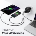 Purchase KARWAN Authentic 65W GaN Charger Multi Port Adapter for Laptops (Dell,HP,ASUS,Samsung) MacBook, iPhone, Android Smartphones & Extra, 3 Port Compact Superfast Charger with GaN, QC 3.0 & PD-3.1 Expertise - Finest Value India | AskMeFlash - Image 8