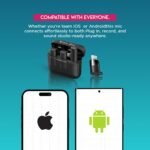 Purchase Hiffin X ULANZI J12 Wi-fi Lavalier Microphone for Kind-C & iPhone, 65ft Vary, Auto Pairing Mic with 6 Hr Battery, 3-Degree Noise Cancellation & Omni-Directional Sound for Vlogging & Interviews - Finest Value India | AskMeFlash - Image 4