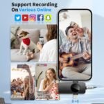 Purchase GADGETSWEAR Twin Wi-fi Lavalier Microphone for Youtubers, 3-in-1 Plug-and-Play Wi-fi Mic, for iPhone/Android/DSLR Digital camera/USB-C Plug/iPad, Noise-Cancelling Mic for Vlogging, Streaming, Podcast - Greatest Worth India | AskMeFlash - Image 6
