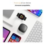 Purchase Noise Newly Launched GaN Charger 100W + Kind-C to Kind-C 100W Braided Cable (1M): 4 Ports (3 USB-C Kind, 1 USB-A), Tremendous Quick Charging Adapter with PD, Helps All iPhones, Android (Black) - Finest Value India | AskMeFlash - Image 9