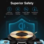 SEVENAIRE WPAD15 15W Wireless Charging Pad – Type-C PD Fast Charger for iPhone, Galaxy, Pixel & Qi Phones - Image 5