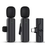 Purchase Wi-fi Lavalier Lapel Microphone for iPhone 15/Android/Laptop – Bluetooth Mini Cellphone Mic for Video Recording, Clip-on USB C Microphones for YouTube Tiktok Podcast Vlog & Livestream – Greatest Worth India | AskMeFlash