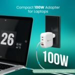 Purchase Portronics 100W Adapto 100 Professional Quick Charging 4 Port Adaptor with 1.5M Sort C Cable, 3 Sort C PD Port, 1 USB-A Mach Port, GaN Expertise, Quick Charging Appropriate with Laptops, Macbooks, Smartphones - Greatest Worth India | AskMeFlash - Image 7