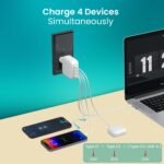 Purchase Portronics 100W Adapto 100 Professional Quick Charging 4 Port Adaptor with 1.5M Sort C Cable, 3 Sort C PD Port, 1 USB-A Mach Port, GaN Expertise, Quick Charging Appropriate with Laptops, Macbooks, Smartphones - Greatest Worth India | AskMeFlash - Image 4