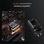 Purchase Noise Newly Launched GaN Charger 100W + Kind-C to Kind-C 100W Braided Cable (1M): 4 Ports (3 USB-C Kind, 1 USB-A), Tremendous Quick Charging Adapter with PD, Helps All iPhones, Android (Black) - Finest Value India | AskMeFlash - Image 5
