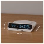 Purchase Xech Digital Alarm Clock for Heavy Sleepers | 15W Quick Wi-fi Charger & Twin USB-C Ports | Sort-C Enter | Particular Birthday Present for Girlfriend, Husband, Spouse, Boyfriend | Made in India (Quest Neo) - Greatest Value India | AskMeFlash - Image 7