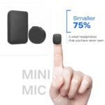 Purchase D602 Wi-fi Lavalier Microphone for iPhone/Android, Lapel Mics with USB-C Plug-Play, Mini Mic with 2.4GHz Noise Cancellation, Charging Case Included, 100ft Vary (Lingtning) - Finest Value India | AskMeFlash - Image 2