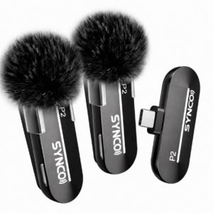 Purchase SYNCO 2 Mics Wi-fi Lavalier Microphone, USB-C Wi-fi Microphones for iPhone 15, Andriod Telephone, P2XT Skilled Lapel Mics for Tiktok, YouTube, Streaming, Vlog Video Recording, Sort-C Gadgets – Greatest Value India | AskMeFlash