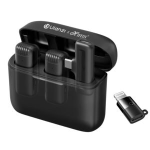 Purchase Hiffin X ULANZI J12 Wi-fi Lavalier Microphone for Kind-C & iPhone, 65ft Vary, Auto Pairing Mic with 6 Hr Battery, 3-Degree Noise Cancellation & Omni-Directional Sound for Vlogging & Interviews – Finest Value India | AskMeFlash