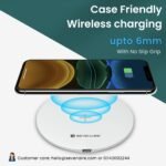 SEVENAIRE WPAD15 15W Wireless Charging Pad – Type-C PD Fast Charger for iPhone, Galaxy, Pixel & Qi Phones - Image 4