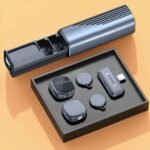 Wireless Lavalier Microphone – Round Magnetic Clip-On Mic for Vlogs & Live Streaming - Image 7
