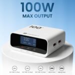Purchase Portronics 100W Adapto 100D Quick Charging 5 Port Adaptor with LCD Energy Show, 3 Kind C PD Port, 2 USB-A Mach Port, Quick Charging Appropriate with Laptops, Macbooks, Smartphones (White) - Greatest Value India | AskMeFlash - Image 6